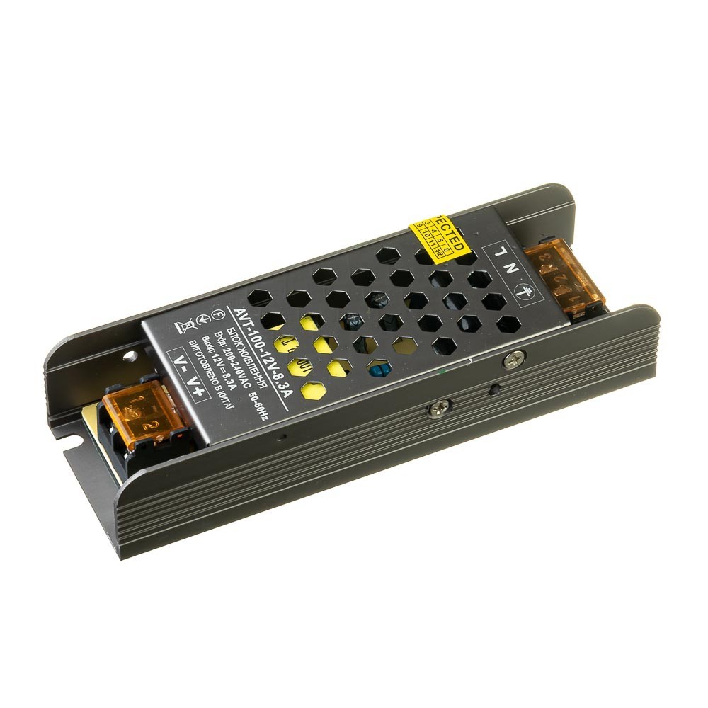 

Негерметичный блок питания AVATON 12V - 8.3А - 100W IP20 (1019866)