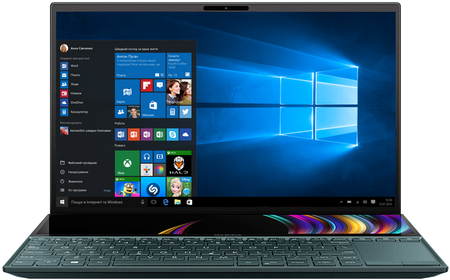 Ноутбук ASUS ZenBook Duo UX481FL-BM067T (90NB0P61-M05510