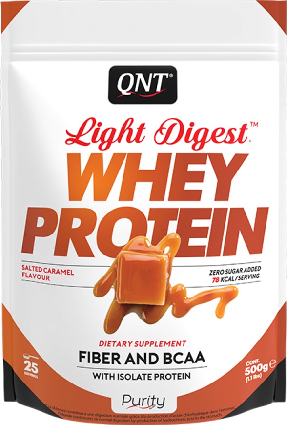 

Сывороточный протеин QNT Light Digest Whey Protein 0.5 кг со вкусом Salted caramel (5404017400160)