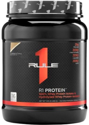 

Комплексный протеин R1 (Rule One) Protein R1 468 г со вкусом Печенья и крема (858925004296)