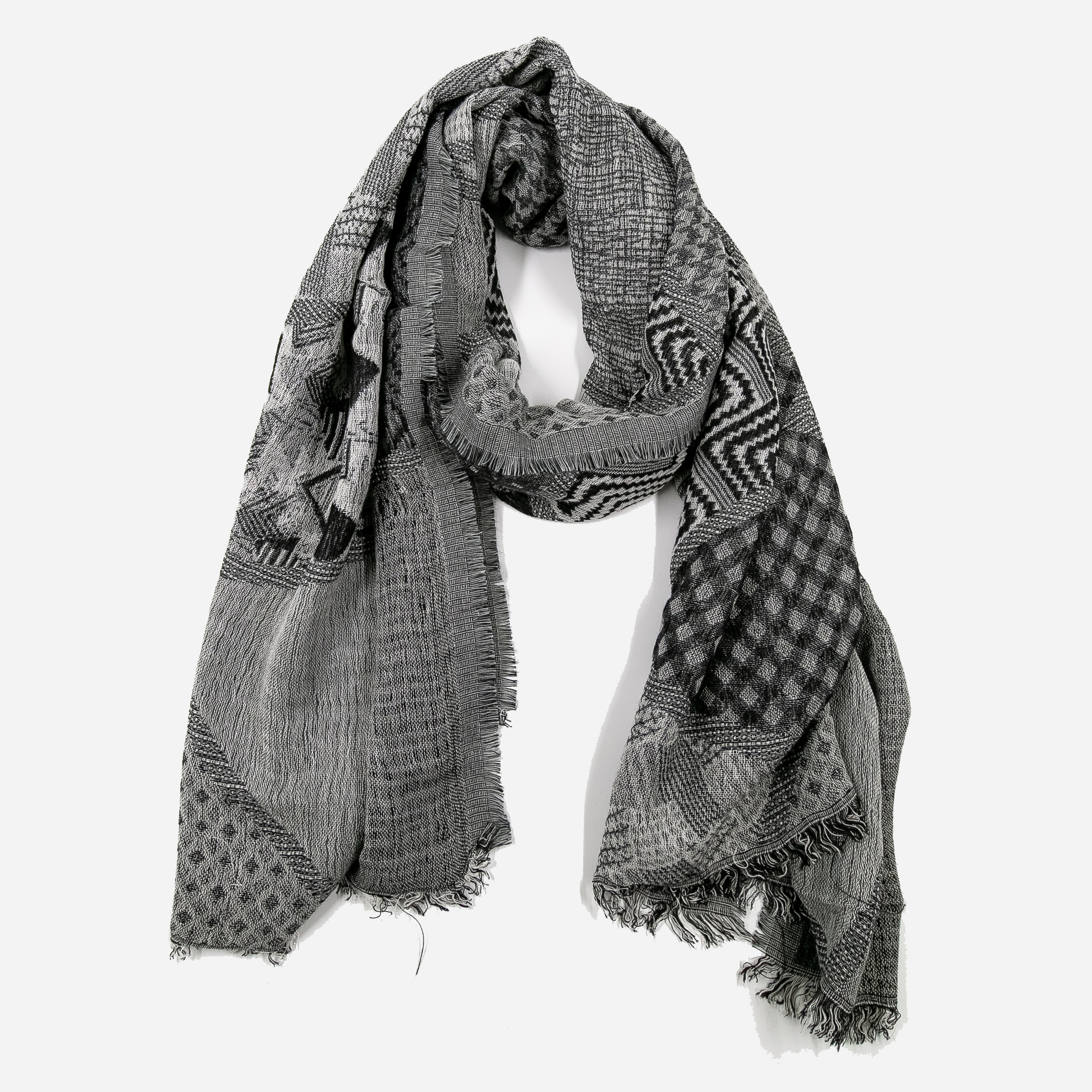 

Палантин Azzaro smix02500123  Серый, Палантин Azzaro smix02500123 One size Серый