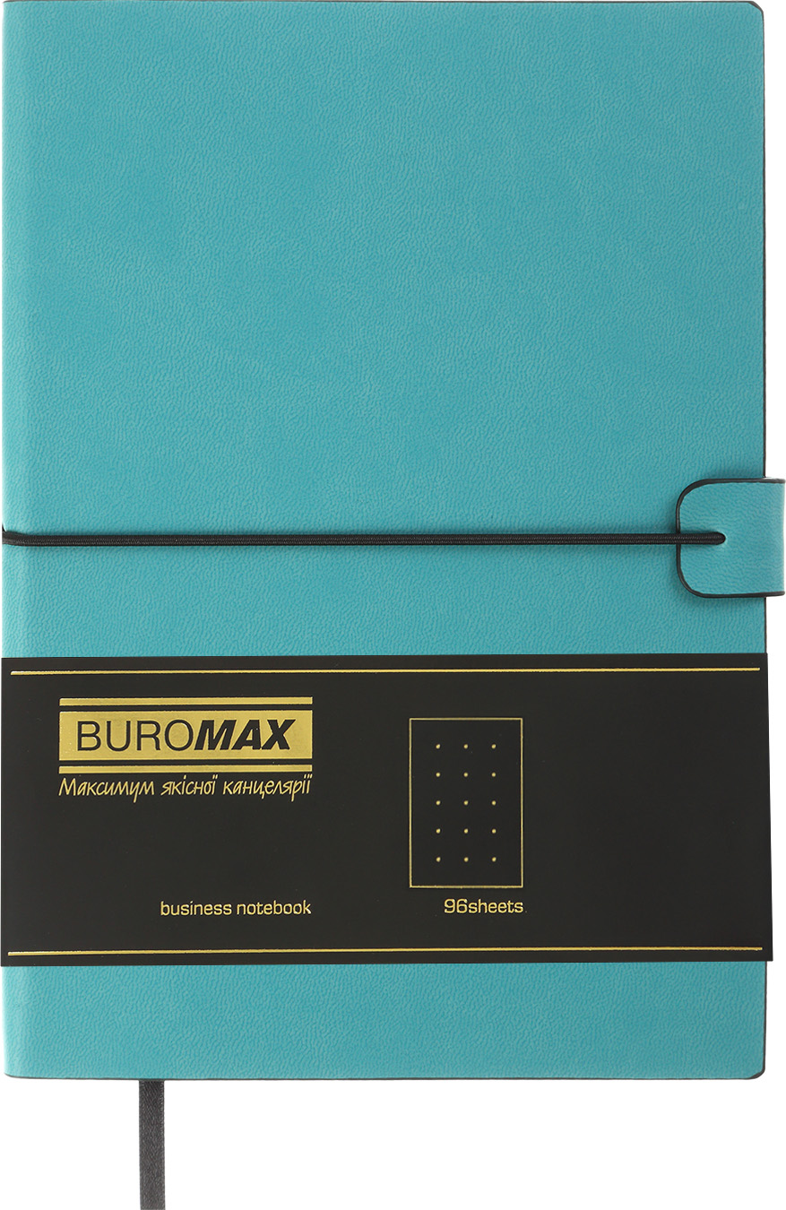 

Блокнот деловой Buromax Travel A5 в точку 96 листов обложка из искусственной кожи Красный (BM.295121-05)