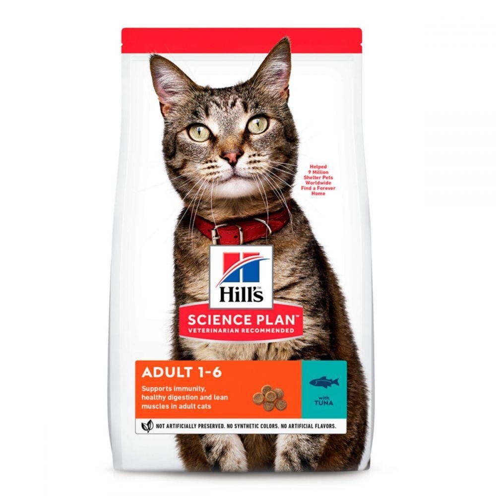 

Сухой корм для кошек с тунцом Hill"s Science Plan Adult Optimal Care 1.5кг