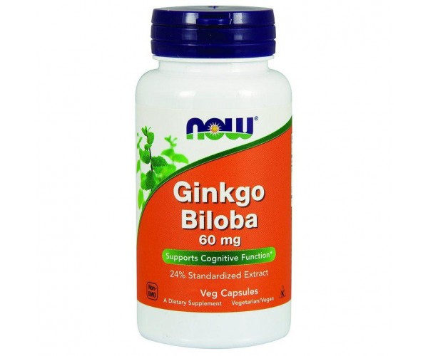 

Витамины Now Foods Ginkgo Biloba 60мг 60 капсул (645501)