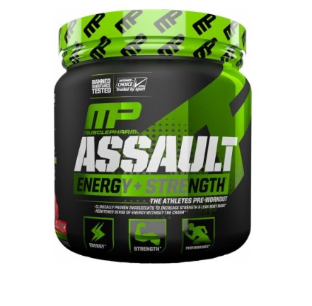 

Предтренировочный комплекс MusclePharm Assault Energy+Strength 333 г Клубничный лед (754501)