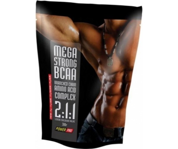 

Аминокислота Power Pro Mega Strong BCAA 300 г Без вкуса (348101)