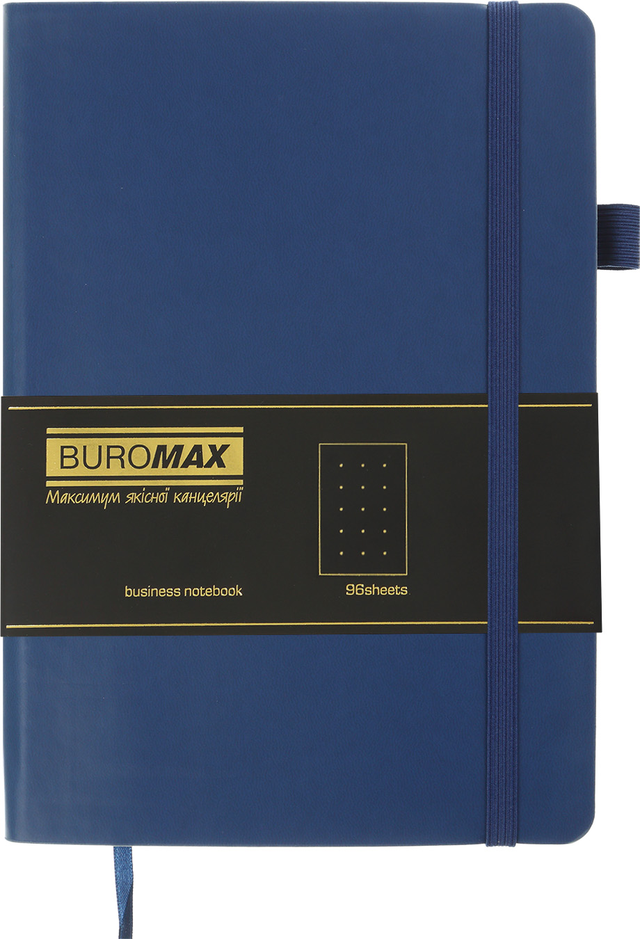 

Блокнот деловой Buromax Brief A5 в точку 96 листов обложка из искусственной кожи Зеленый (BM.295304-04)