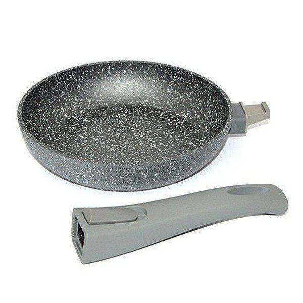 

Сковорода Fissman Rock Stone со съемной ручкой 20 см (AL-4362.20)