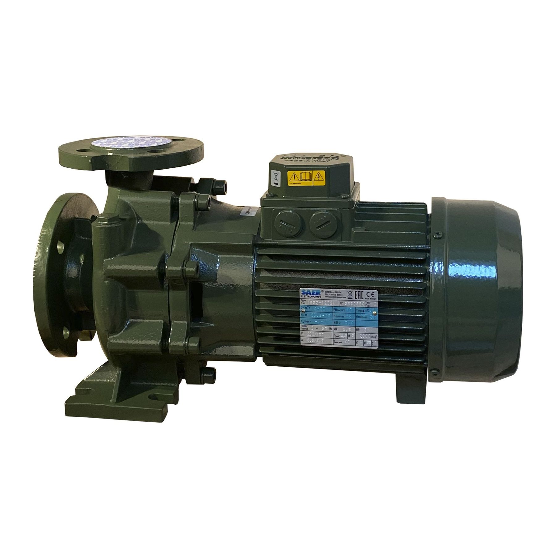 Насос моноблочний IR 32-125SA 2,2 кВт SAER (18 м3/год, 26 м) – низкие ...