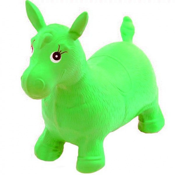 

Надувная игрушка-тренажер для прыжков Лошадка Horse Салатовый (T-0737)