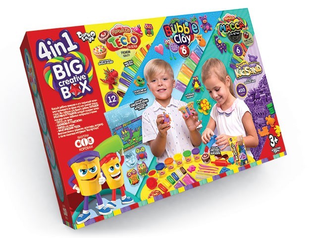 

Набор креативного творчества "4в1 BIG CREATIVE BOX" Danko Toys