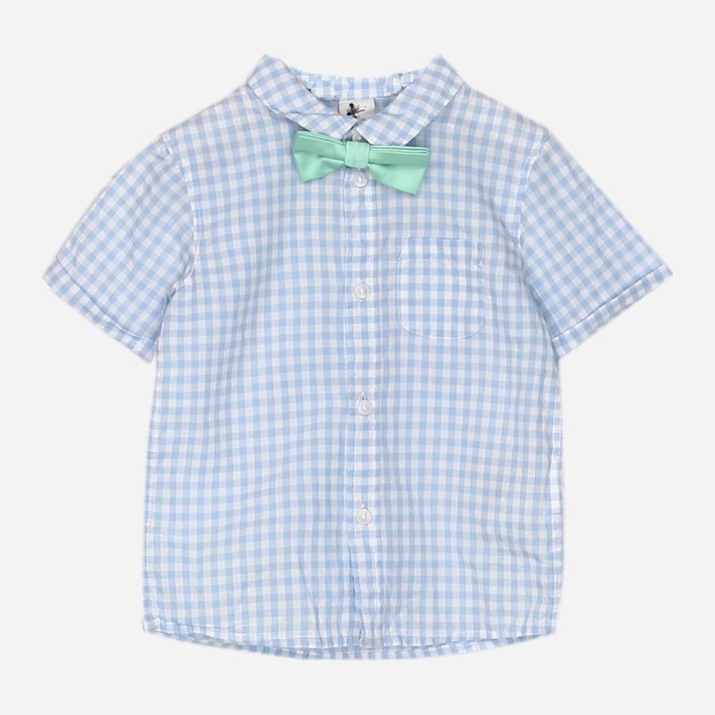 

Рубашка + бабочка H&M PIL41239 68 см Голубой/Комбинированный