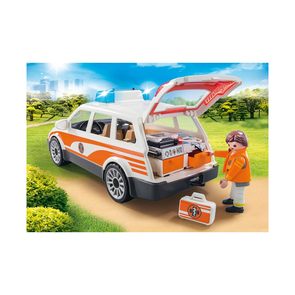 

Конструктор Playmobil Реанимобиль с сиреной (6336472)