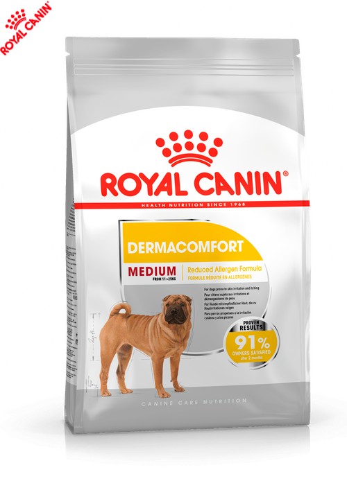 

Сухой корм Royal Canin Medium Dermacomfort - для собак средних пород с чувствительной кожей 10 кг (2442010)