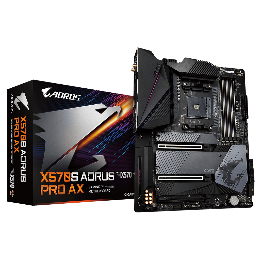 

Материнская плата GIGABYTE X570S AORUS PRO AX