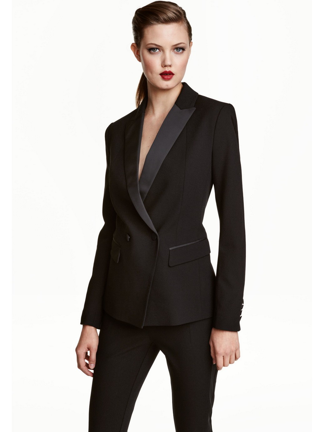 

Пиджак H&M 0420643_01  Черный, Пиджак H&M 0420643_01 40 Черный