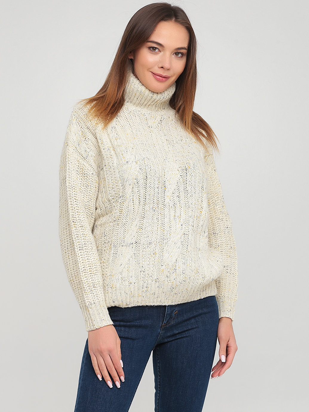 

Свитер H&M 0673428  Молочный, Свитер H&M 0673428 XS Молочный