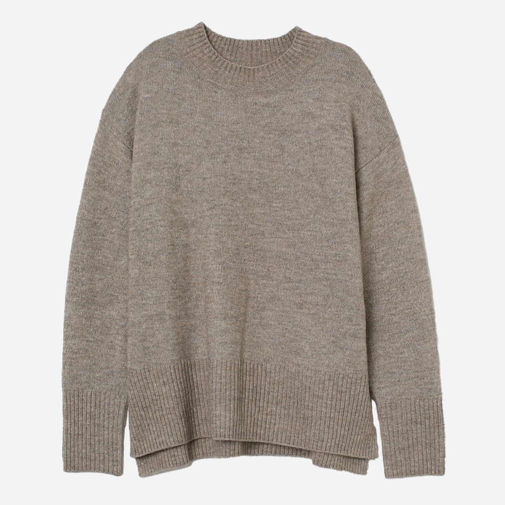 

Джемпер H&M 0887761  Темно-бежевый, Джемпер H&M 0887761 L Темно-бежевый