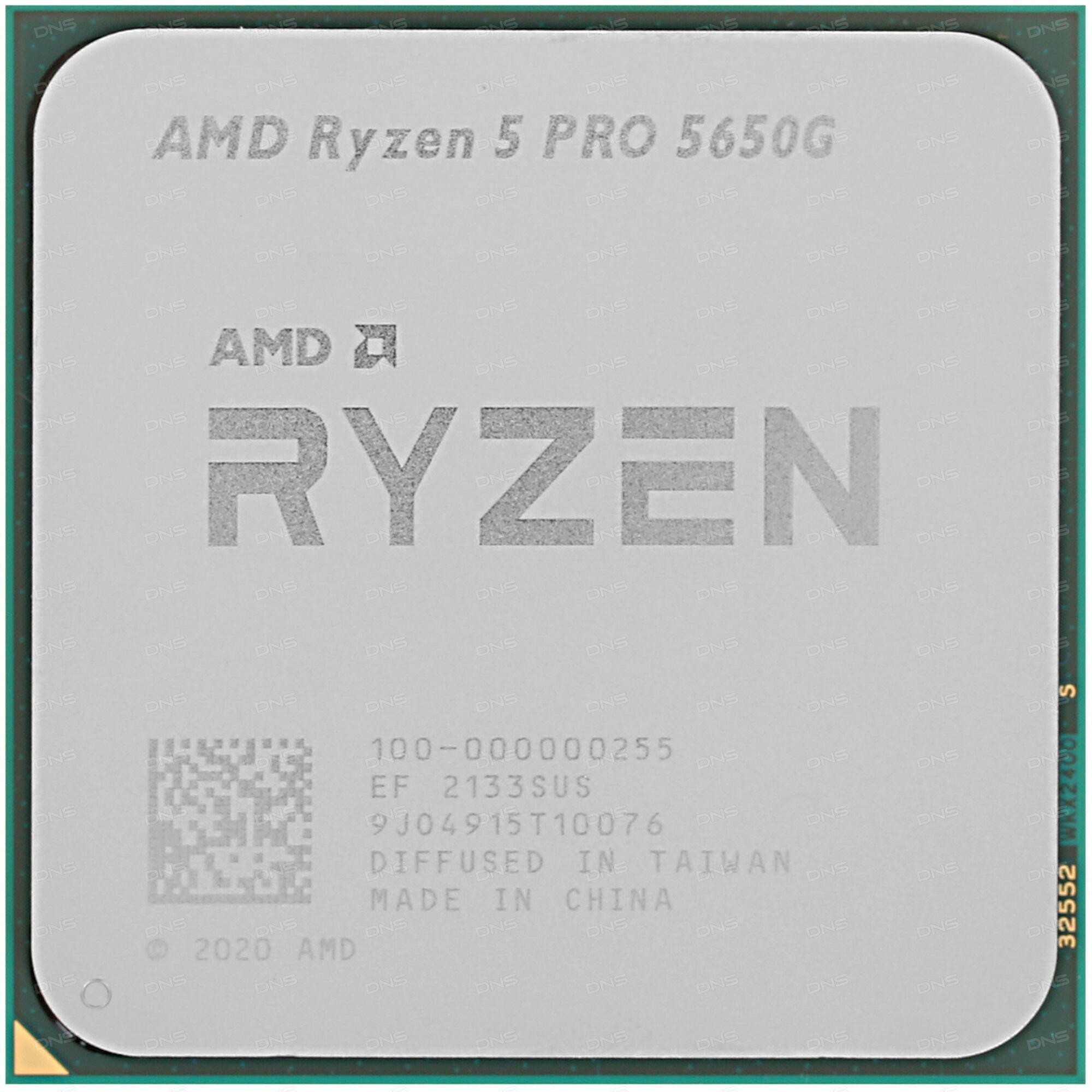 

Процессор AMD Ryzen 5 PRO 5650G 3.4GHz/16M (100-000000258) sAM4, tray