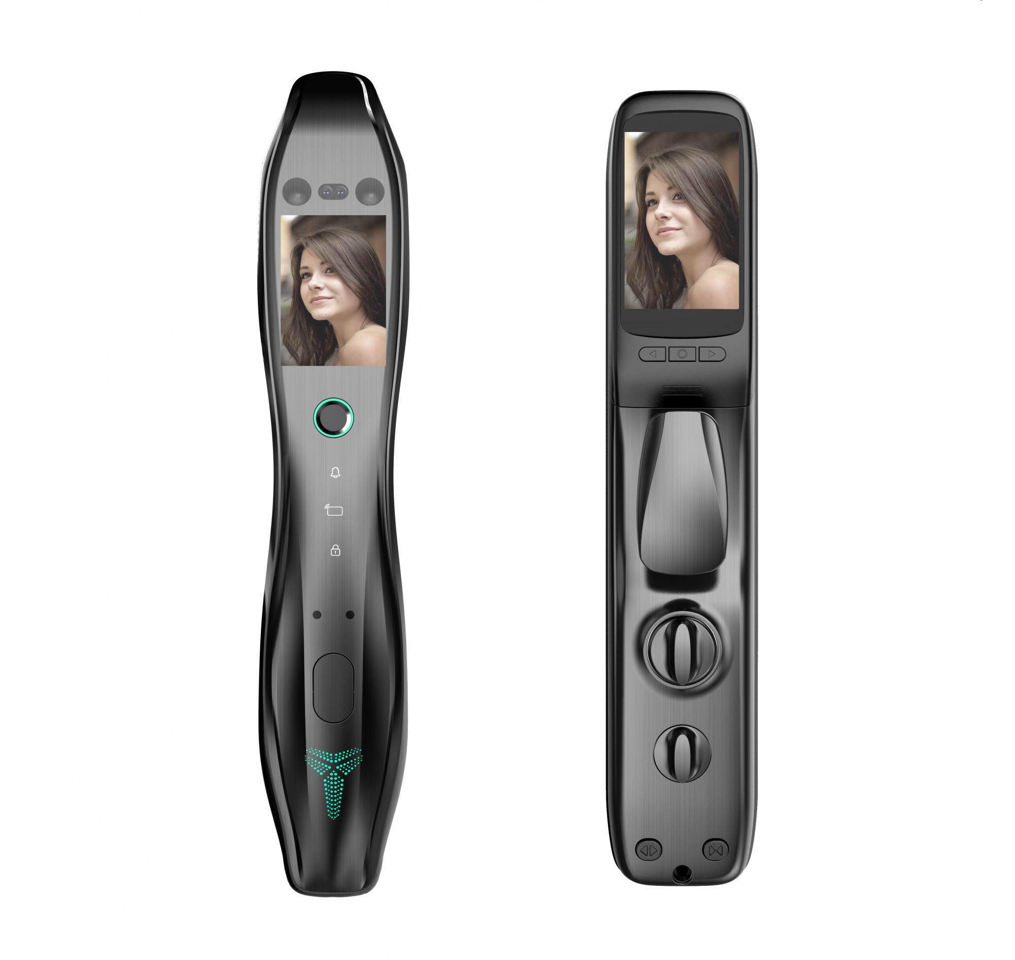 

Умный замок Qleung S926MAX Grey (Face ID + camera)