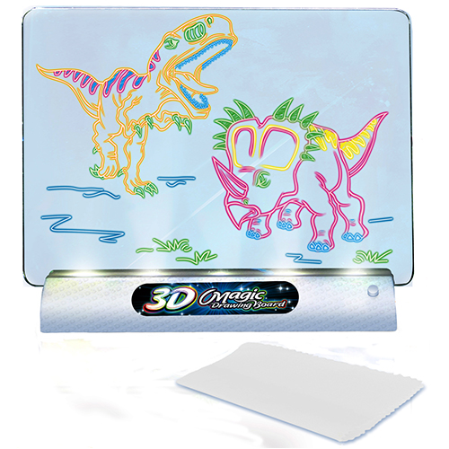 

Детская доска для 3D рисования + 3D очки Magic 3D Drawing Board (545-А98)