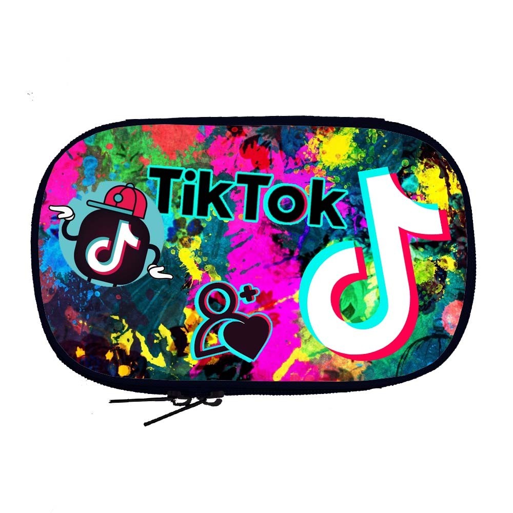 

Пенал школьный Тик Ток Tik Tok органайзер черный (tik - 02)