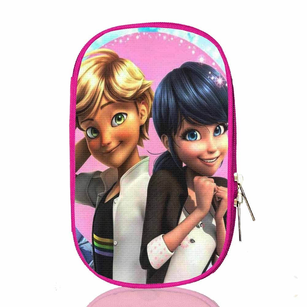 

Пенал школьный Леди Баг Ladybug органайзер розовый (lbp - 01)
