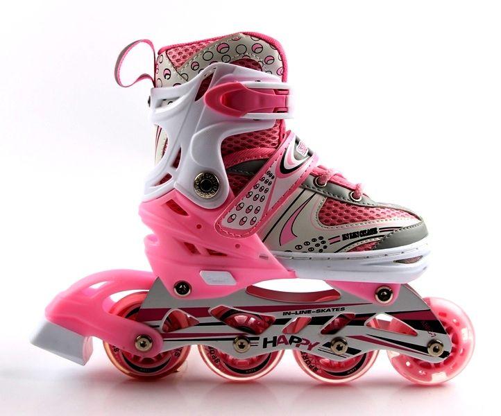 

Ролики Happy Light Pink 34-37