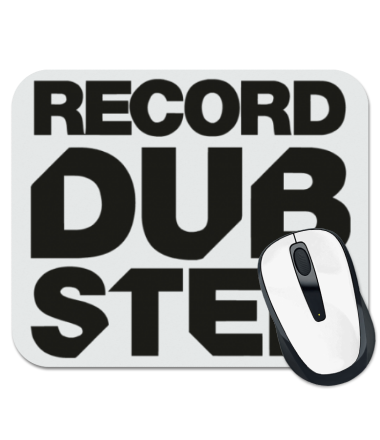

Коврик для мыши Record Dubstep
