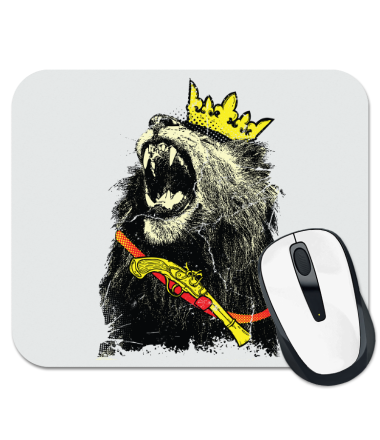 

Коврик для мыши King will be King