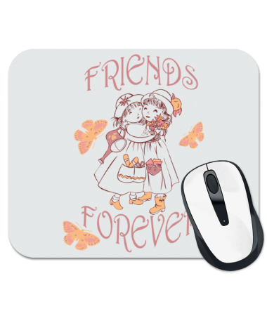 

Коврик для мыши Friends Forever