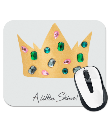 

Коврик для мыши Crown and gem