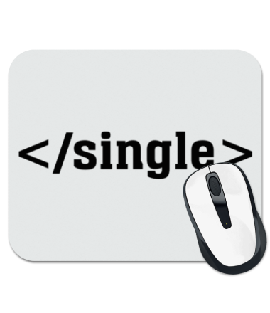 

Коврик для мыши Single