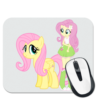 

Коврик для мыши Fluttershy and Fluttershy
