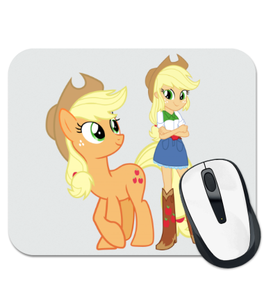 

Коврик для мыши Applejack and Applejack