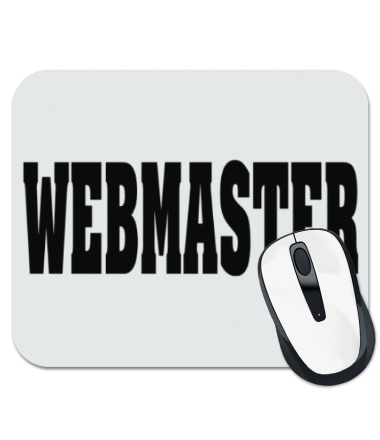 

Коврик для мыши Webmaster