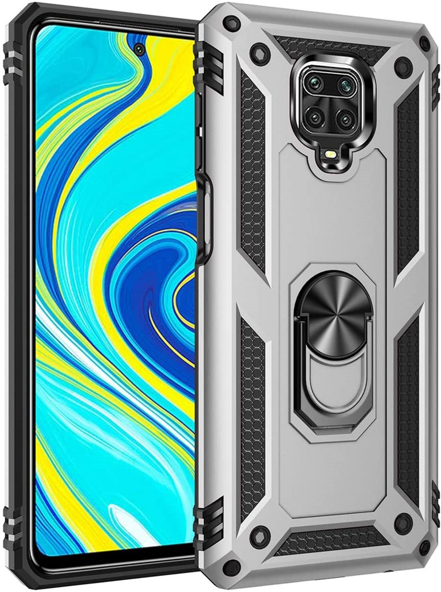 

Панель BeCover Military для Xiaomi Redmi Note 9S / Note 9 Pro / Note 9 Pro Max Silver