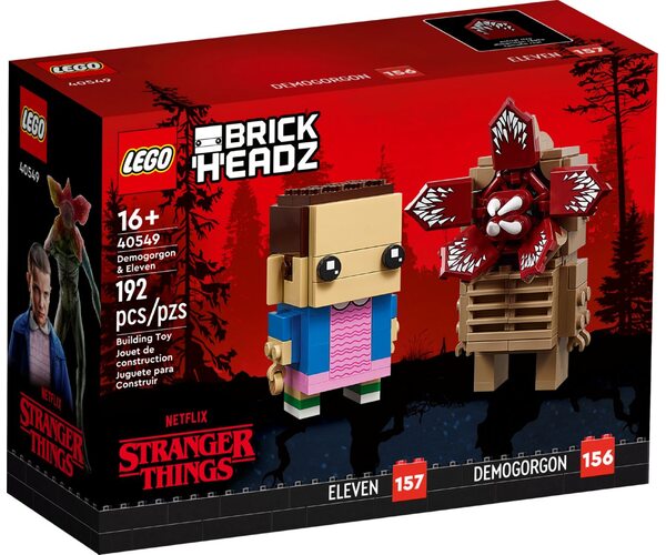 

Конструктор LEGO Brick Headz Демогоргон и Одиннадцать (40549)
