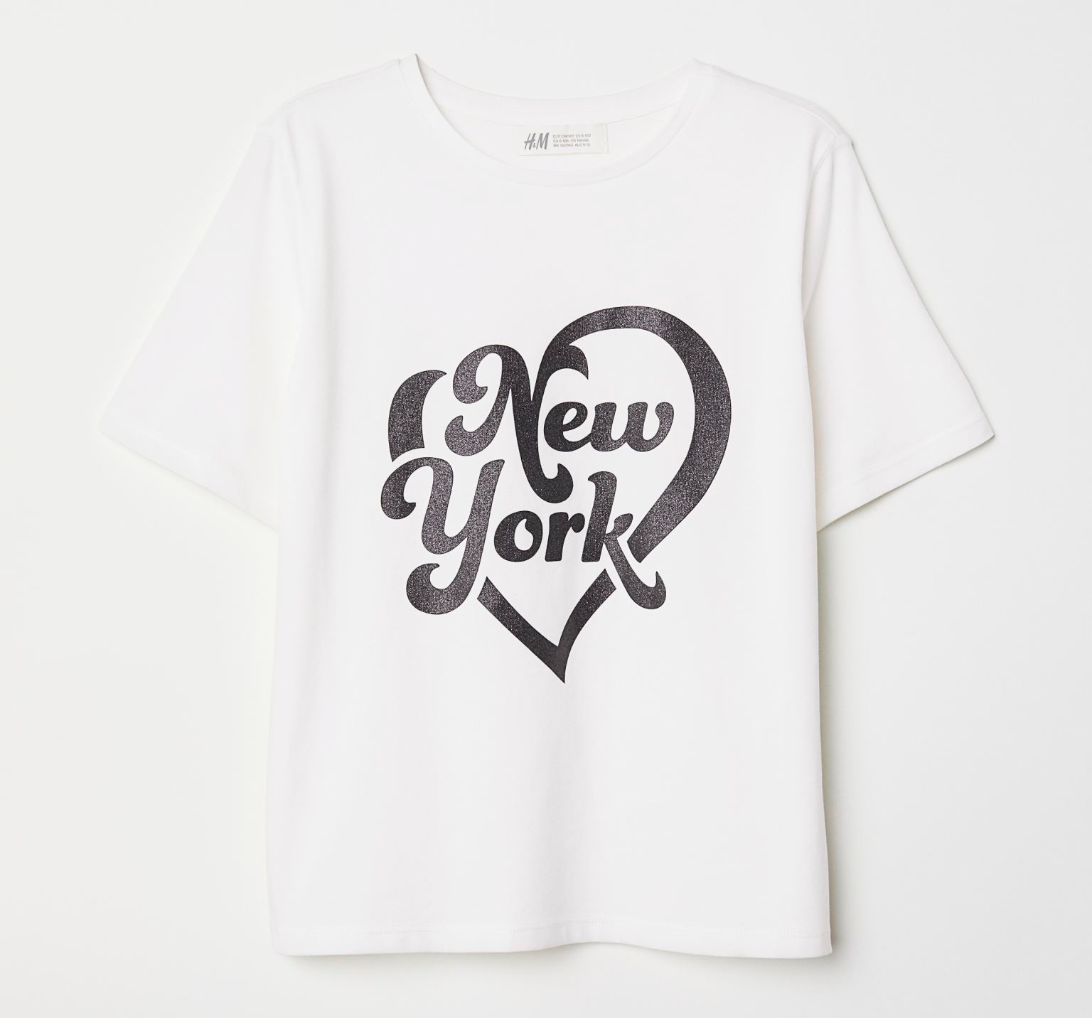 

Футболка H&M 6429738 170 см Белая