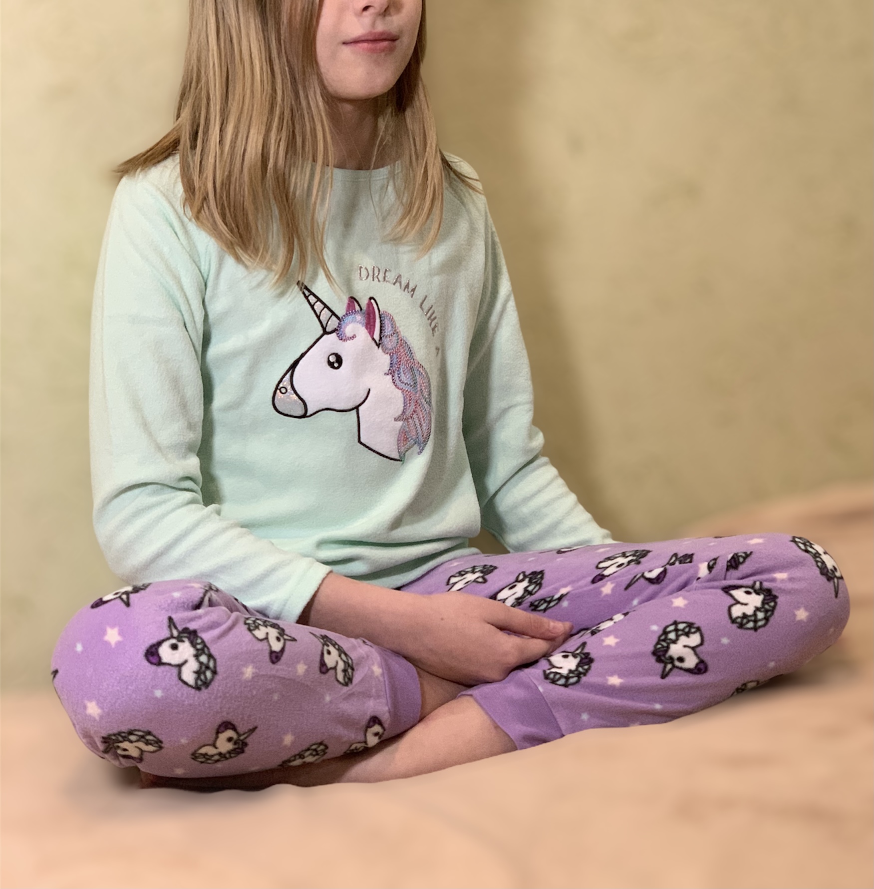 

Детская флисовая пижама Primark единорог (JW20001fg06/134)