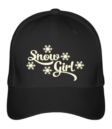 

Бейсболка (кепка) Snow girl (снегурочка) Черный