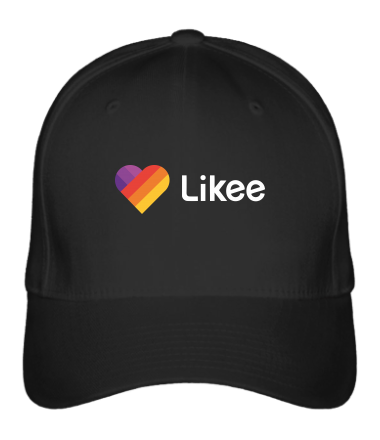 

Бейсболка (кепка) Likee logo Черный 1