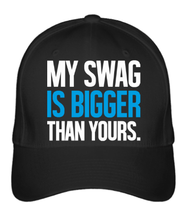 

Бейсболка (кепка) My Swag is Bigger Черный