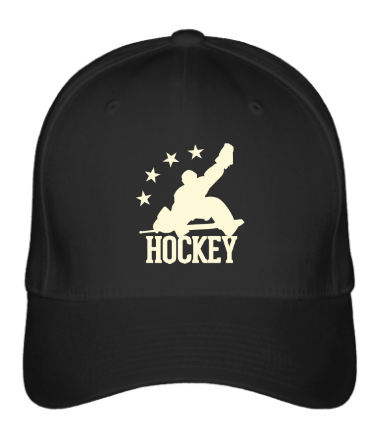 

Бейсболка (кепка) Hockey glow Черный