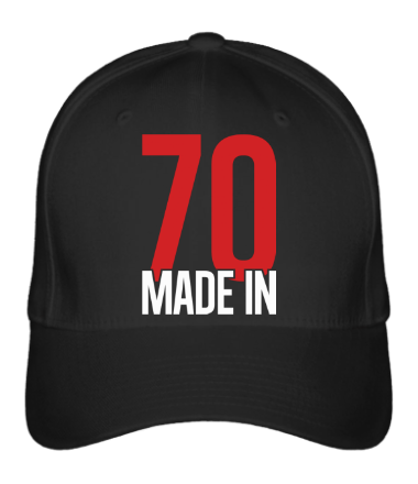 

Бейсболка (кепка) Made in 70s Черный