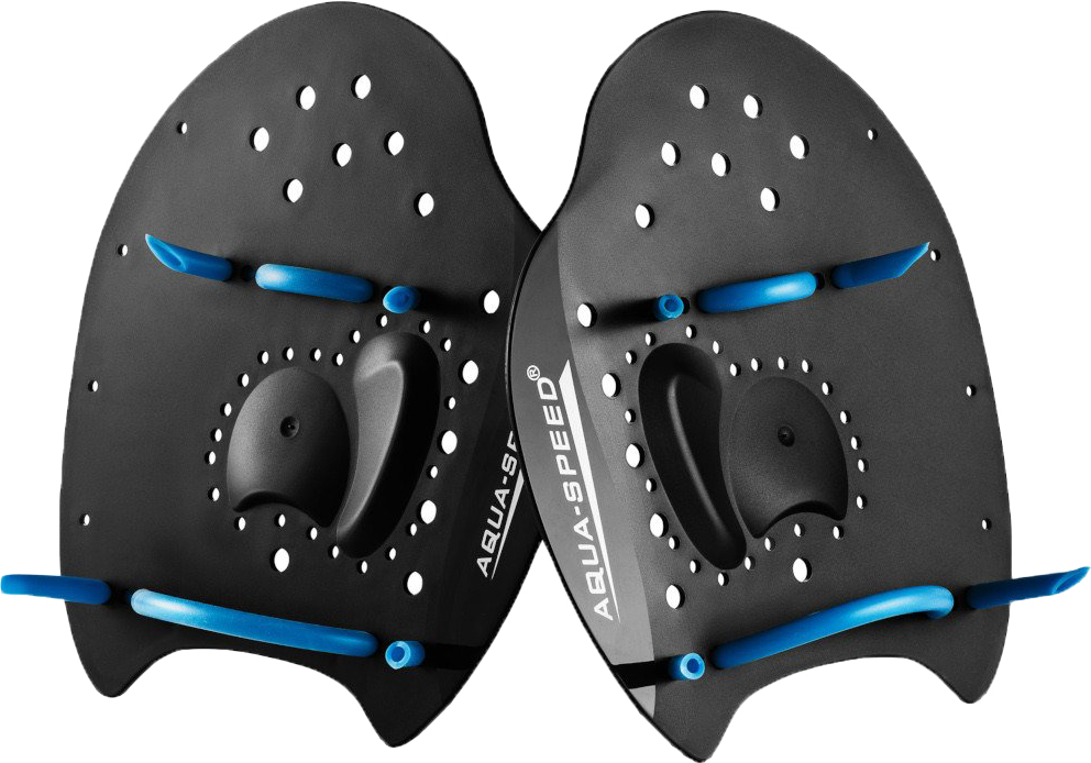 

Лопатки для плавания Aqua Speed SKILL PADDLE 1791 (147-07) Уни L 21.5х20 см Черно-синие (5908217617910)