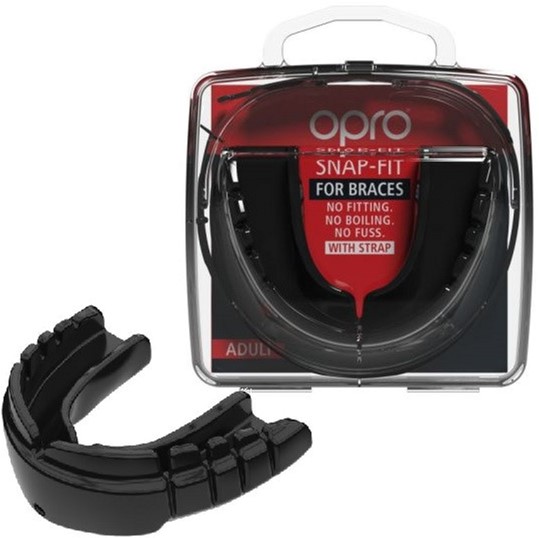 

Капа Opro Snap Fit Braces (002318001) Black