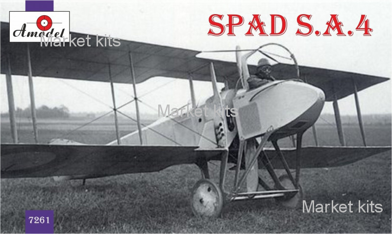 

SPAD S.A.4 Французский истребитель-биплан 1:72 AMODEL (AMO7261)