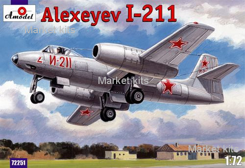 

Истребитель-бомбардировщик И-211 / Alexeyev I-211 1:72 AMODEL (AMO72251)