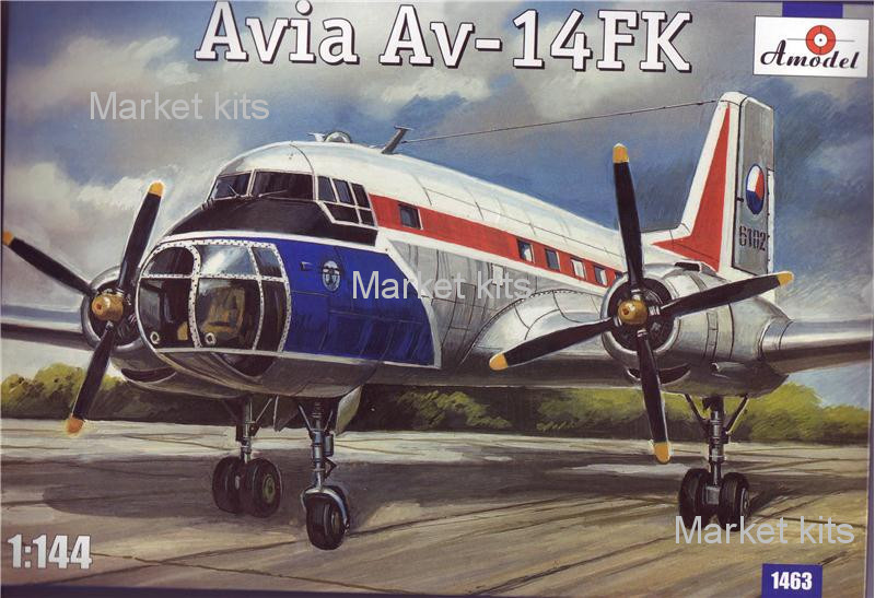 

Самолет Avia Av-14 FK 1:144 AMODEL (AMO1463)